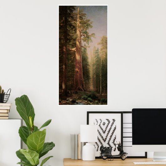 Poster Les grands arbres (Bureau à domicile)