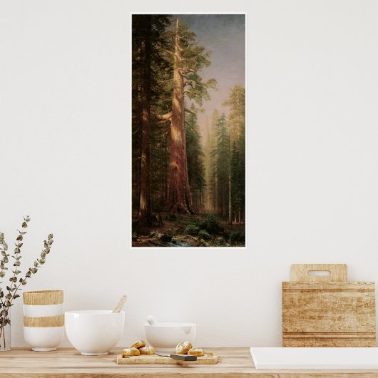 Poster Les grands arbres (Cuisine)