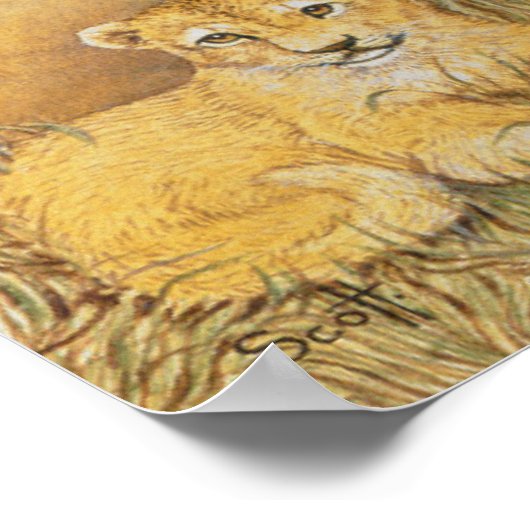 Poster Les grands chats (Coin)