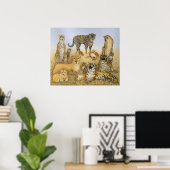 Poster Les grands chats (Bureau à domicile)