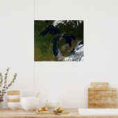 Poster Les Grands Lacs (Cuisine)