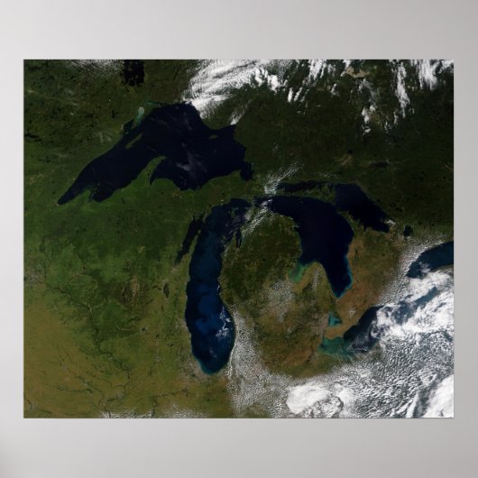 Poster Les Grands Lacs (Devant)