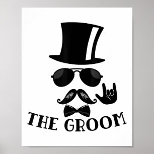 Poster Les Groomsmen Groom Bachelor Party Cadeaux _1