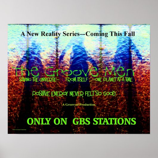 Poster Les Groove Men (Devant)