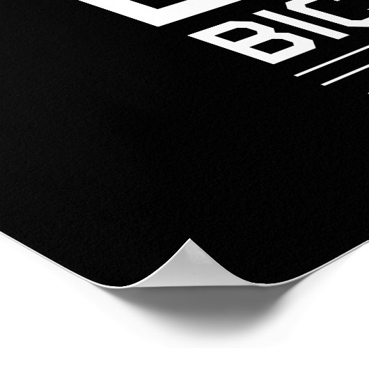 Poster Les gros bacs sont importants (Coin)