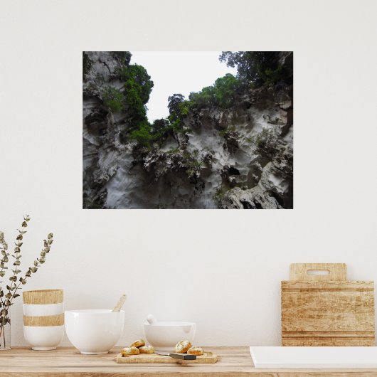 Poster Les grottes (Cuisine)