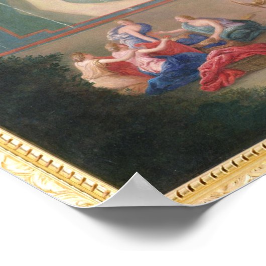 Poster Les Groves de Versailles avec Mars (Coin)