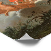 Poster Les Groves de Versailles. Vue du pool de dragons (Coin)