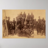 Poster Les guerriers du buffle : la cavalerie noire améri (Devant)