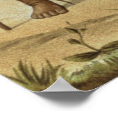 Poster Les guerriers Nyam-nyam de l'histoire de l'humanit (Coin)