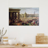 Poster Les Halles, Paris (Cuisine)