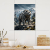 Poster Les hautes terres du mont Stone Bear (Cuisine)