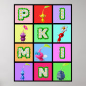 Poster Les héros pikmin (Devant)
