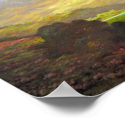 Poster Les Highlands écossais (Coin)