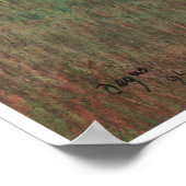 Poster Les hippocampes dans un paysage, 1894, Edgar Degas (Coin)