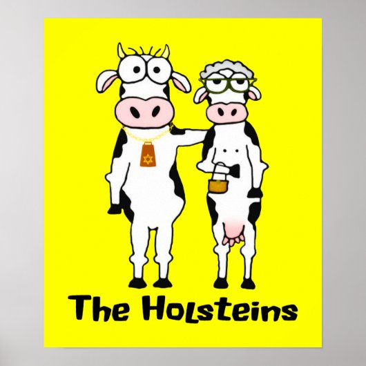Poster Les Holsteins (Devant)