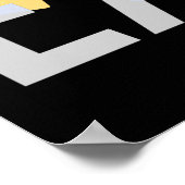 Poster Les humains n'existent pas | alien d'espace (Coin)