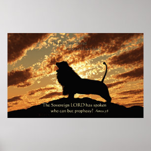 Poster Les hurlements de lion