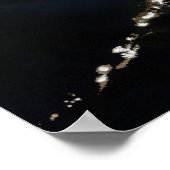 Poster Les îles Aléoutiennes et la péninsule d'Alaska (Coin)