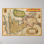 Poster Les îles britanniques (Devant)