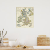 Poster Les îles britanniques 2 (Cuisine)