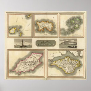 Poster Les îles britanniques éloignées