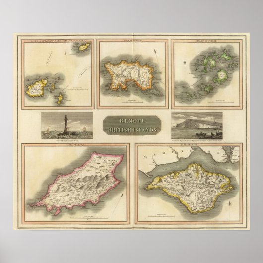 Poster Les îles britanniques éloignées (Devant)
