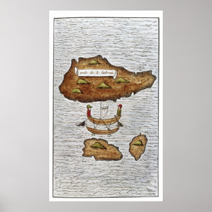 POSTER LES ÎLES DE LADRONE