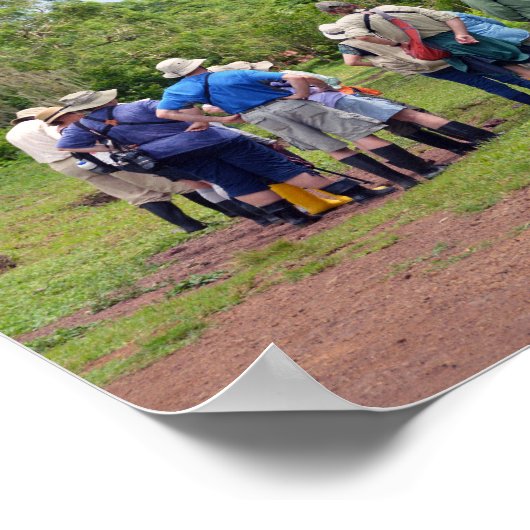 Poster Les îles Galapagos Tourisme (Coin)