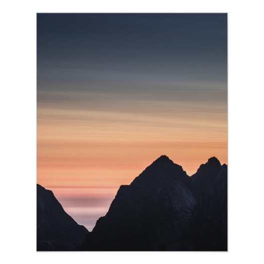 Poster Les îles Lofoten (Devant)