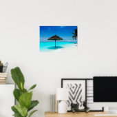 Poster Les îles Maldives vacances romantique (Bureau à domicile)