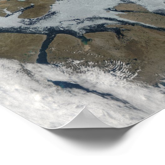 Poster Les îles Reine-Élisabeth (Coin)