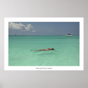 Poster Les Îles Turques et Caïques