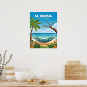 Poster Les îles vierges de St Thomas (Cuisine)