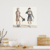 Poster Les Incroyables - Reproduction de Vernet Engraving (Cuisine)