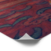 Poster Les Indiennes Fument Du Hookah (Coin)