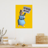 Poster Les infirmières ! (Cuisine)