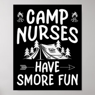 Poster Les Infirmières De Camp Ont Plus Amusant Amusant C