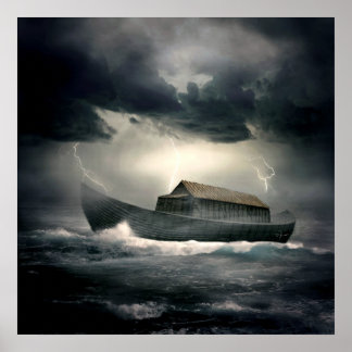 Poster Les inondations