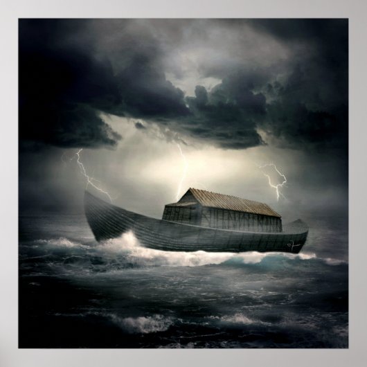 Poster Les inondations (Devant)