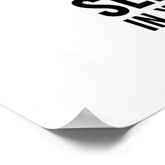 Poster Les Introvertis S'Unissent Séparément Dans Vos Pro (Coin)