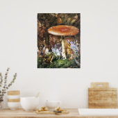 Poster Les intrus Imprimer par John Aster Fitzgerald (Cuisine)