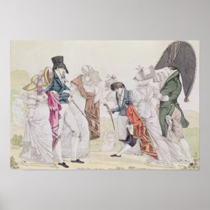 Poster Les Invisibles', vers 1807