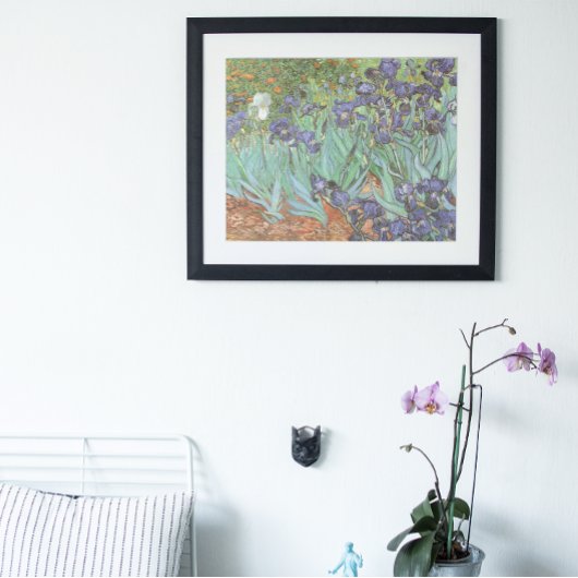 Poster Les iris par Vincent van Gogh