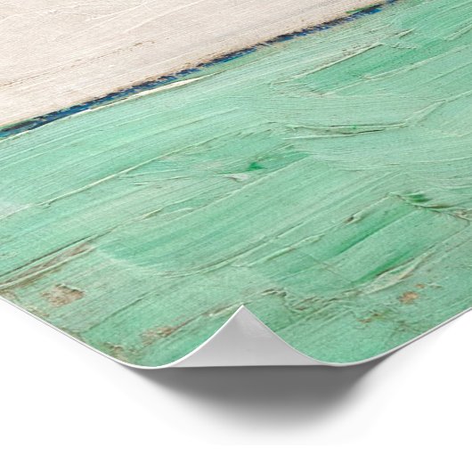 Poster Les Irises de Van Gogh (Coin)