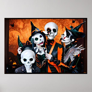 Poster Les irréductibles d'Halloween