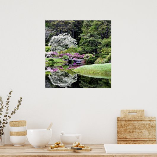 Poster Les jardins d'Asticou (Cuisine)