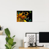 Poster Les jardins des papillons (Bureau à domicile)