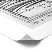 Poster Les jardins du comte Althan, Vienne, de 'Vorstel (Coin)