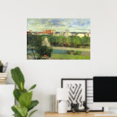 Poster Les jardins du marché de Vaugirard - 1879 (Bureau à domicile)